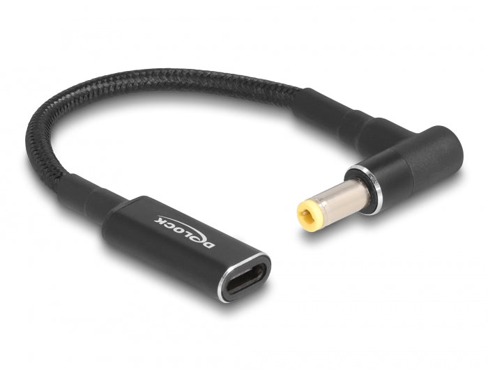 DELOCK Adapterkabel Notebook oplaadkabel USB Type-C verloop stekker Asus / Toshiba