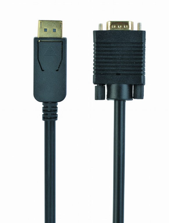 Gembird CCP-DPM-VGAM-6 video kabel adapter 1,8 m VGA (D-Sub) DisplayPort Zwart