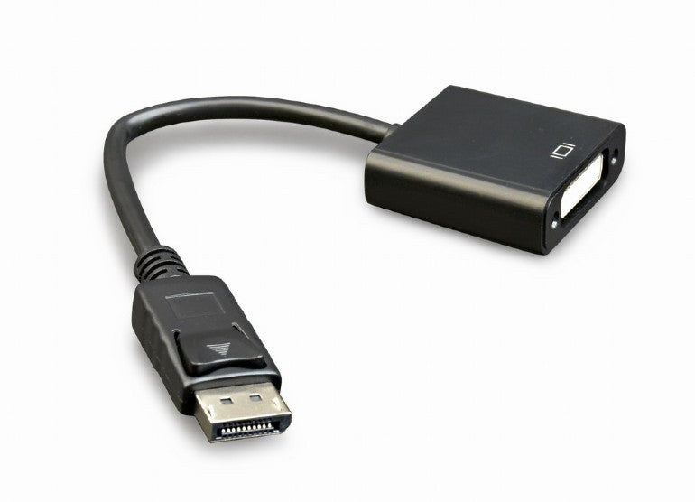Gembird A-DPM-DVIF-002 video kabel adapter 0,1 m DisplayPort DVI Zwart