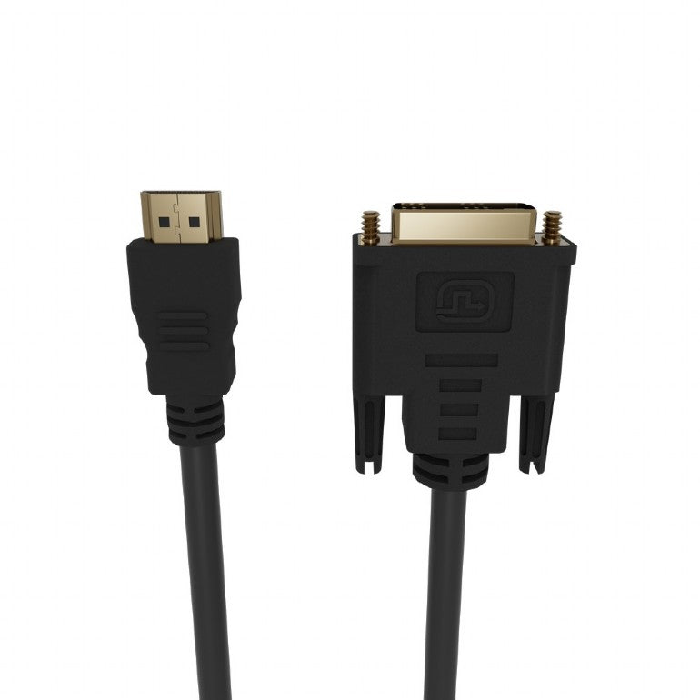 Gembird 1.8m, HDMI/DVI, M/M 1,8 m DVI-D Zwart