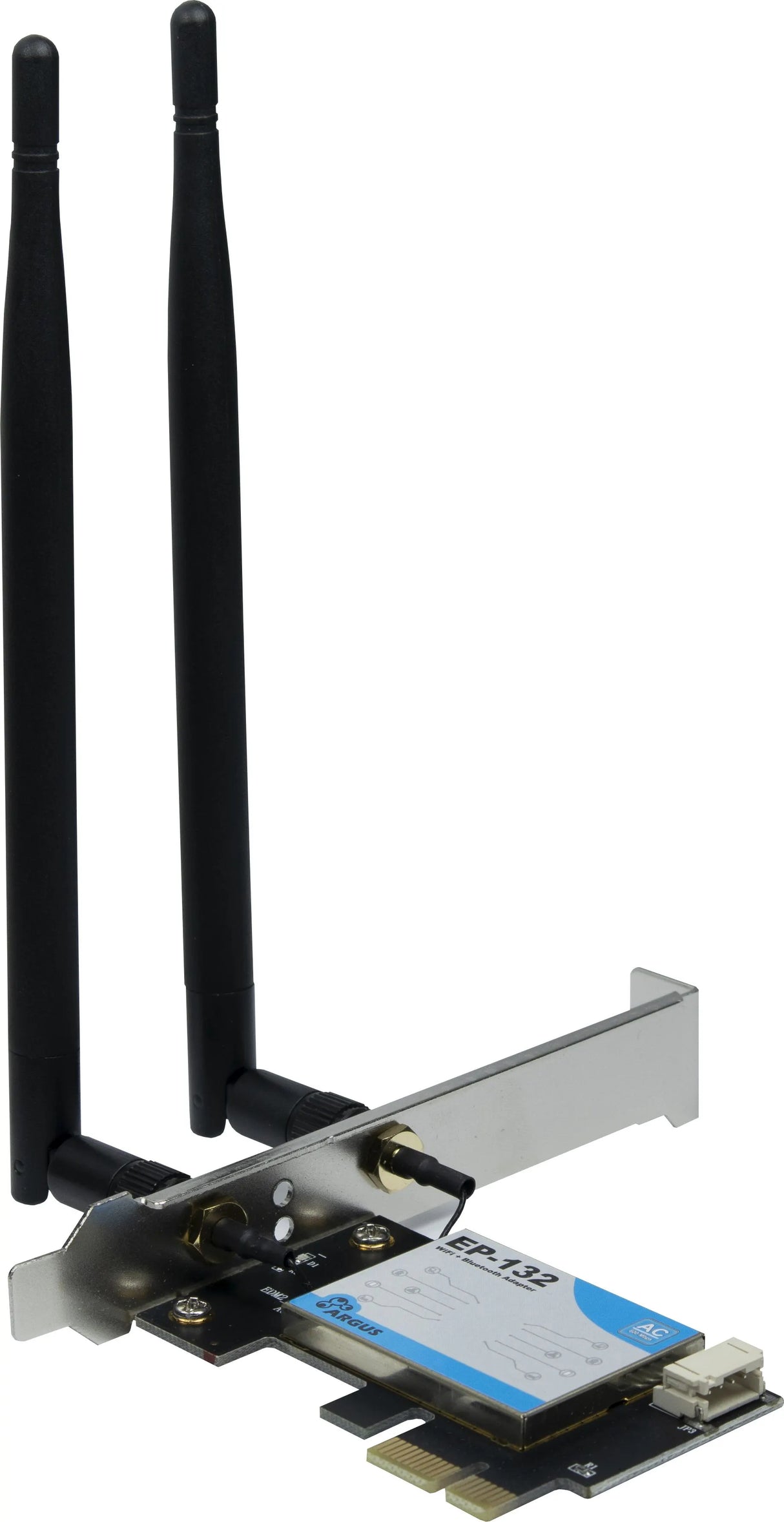 Inter-Tech Wi-Fi 5 PCIe Adapter EP-132 Antenne,Bluetooth 4.2