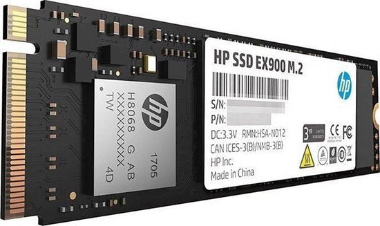HP SSD 250GB M.2 PCI-e NVMe EX900 retail