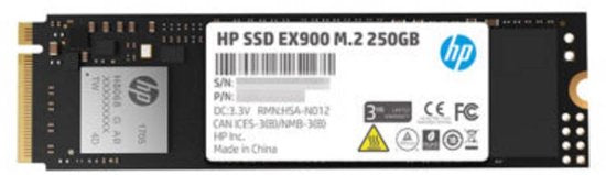 HP SSD 250GB M.2 PCI-e NVMe EX900 retail