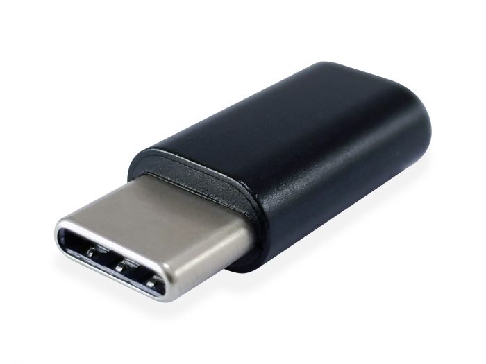 Equip Adapter USB-C -> Micro USB zwart