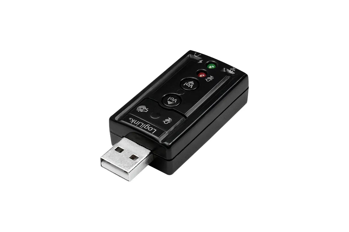 Logilink geluidskaart USB 7.1 Surround Sound