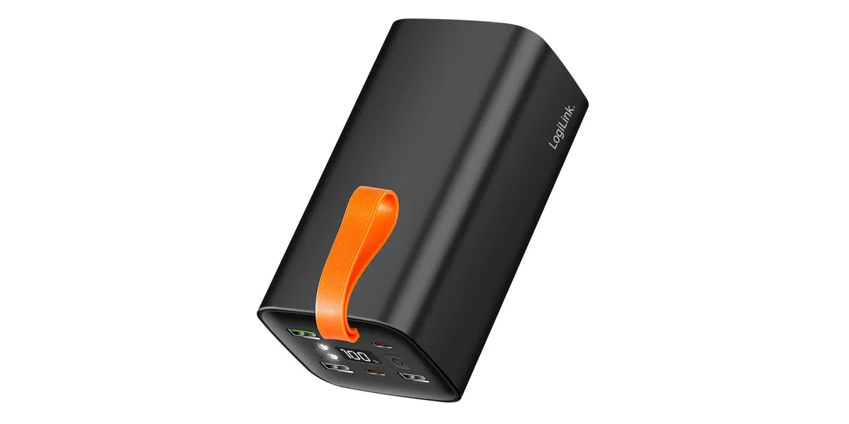 LogiLink Power Bank 50000mAh Zwart