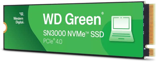 SSD WD Green M.2 SN3000 NVMe 500GB SATA3