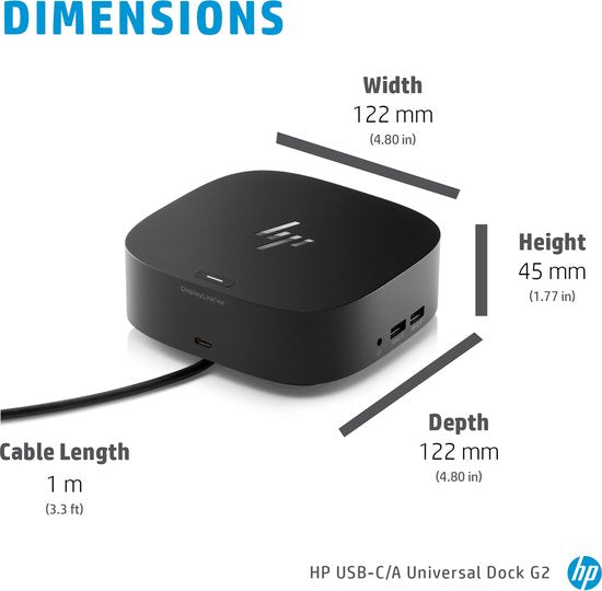 HP - USB-C dock G5 - Docking station