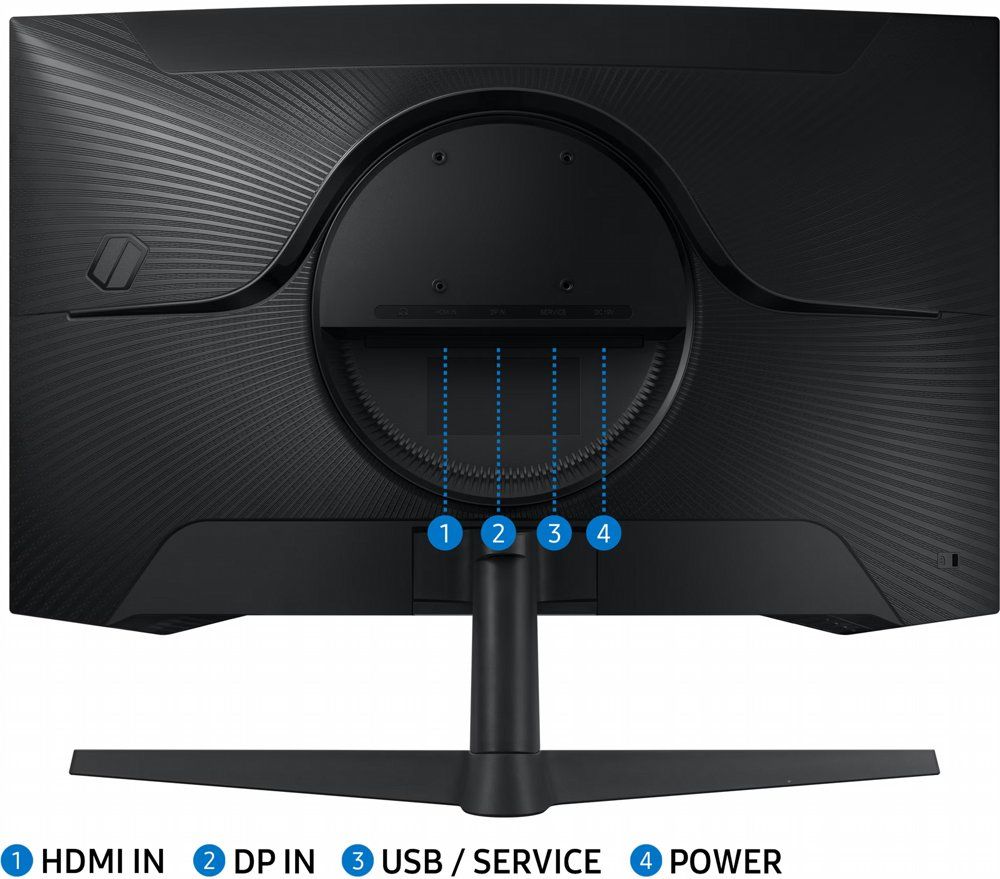 Samsung Odyssey G5 LS27CG552EU 27'' , 2560x1440 VA , 165Hz , 1ms   Curved Gaming Monitor