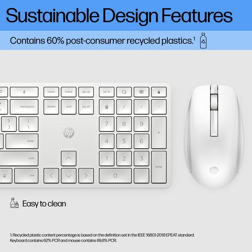 HP 655 draadloos toetsenbord en muis combo