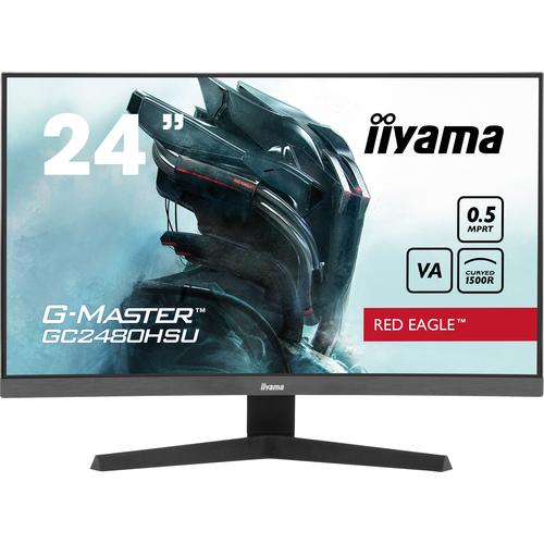 iiyama G-MASTER GC2480HSU-B1 curved computer monitor 59,9 cm (23.6") 1920 x 1080 Pixels Full HD LED Zwart