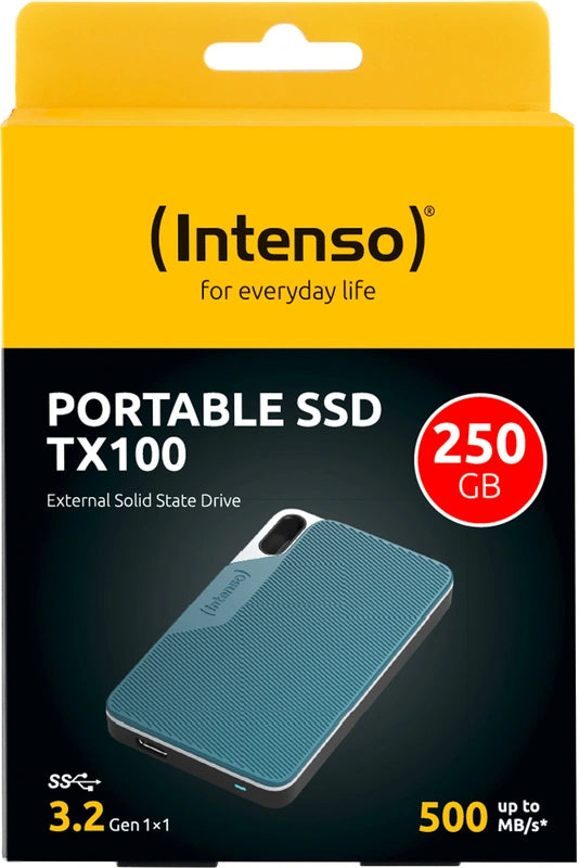 Intenso externe SSD TX100 250GB USB 3.2 Gen 1x1