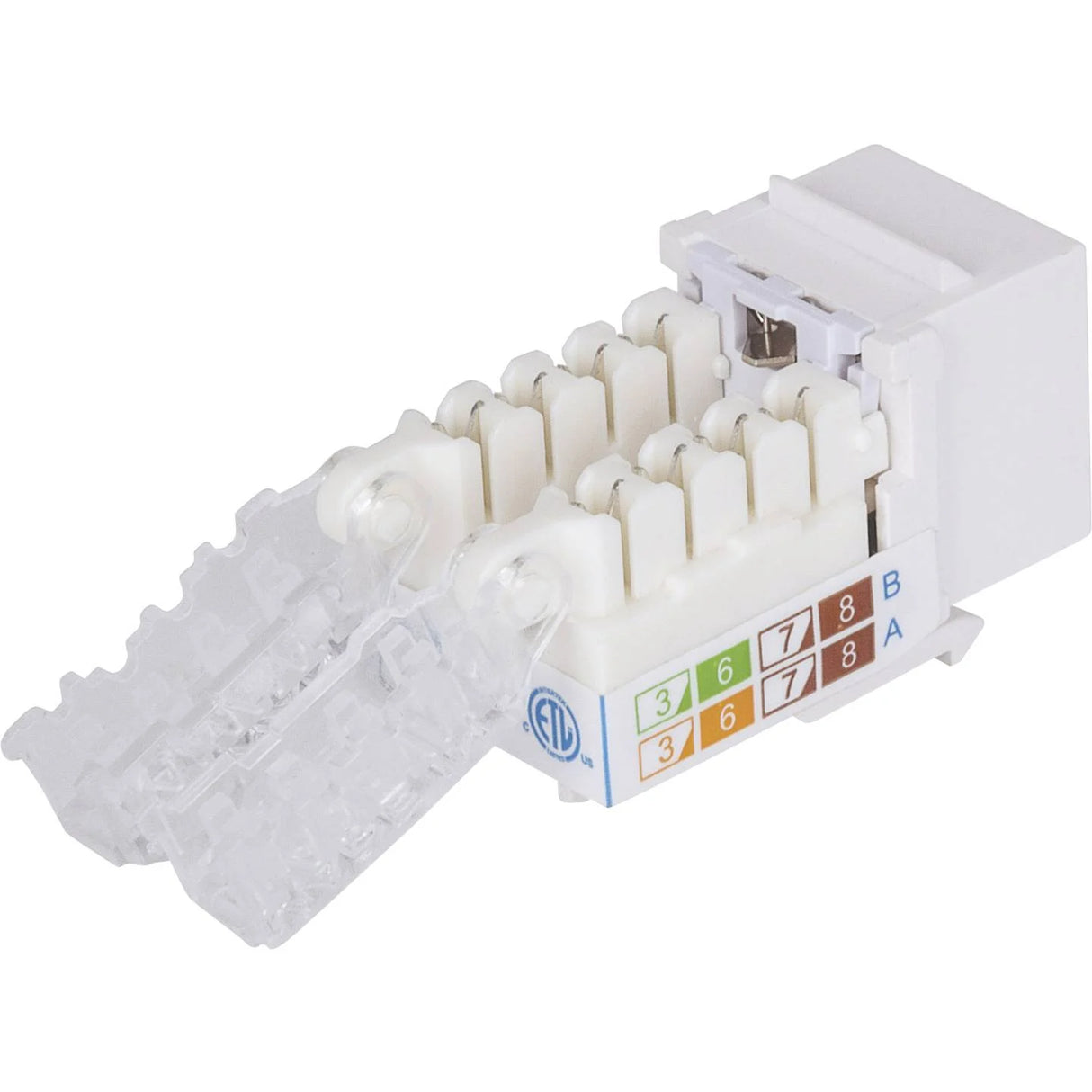 INTELLINET Afsluitbare Cat6 connectorUTP toolless