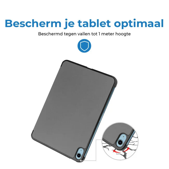 Tablet hoes geschikt voor de Apple iPad 10 10.9 (2022) - Grijs
