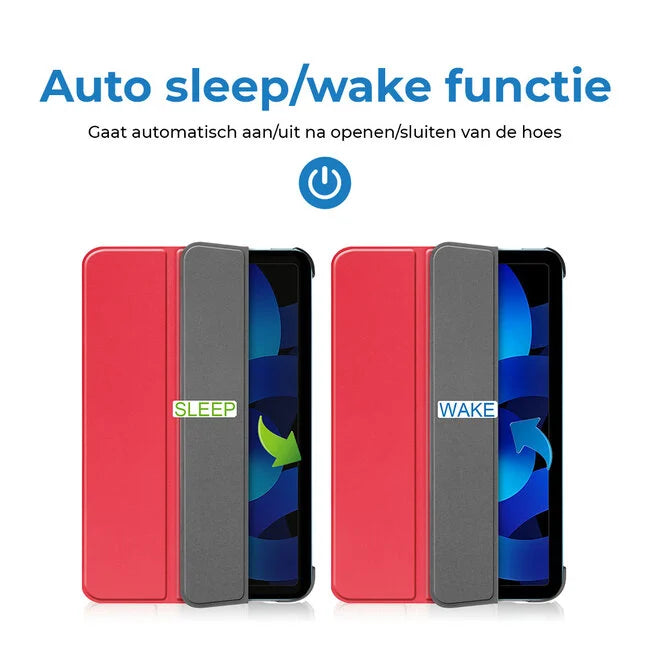 Tablet hoes geschikt voor de Apple iPad 10 10.9 (2022) - Rood