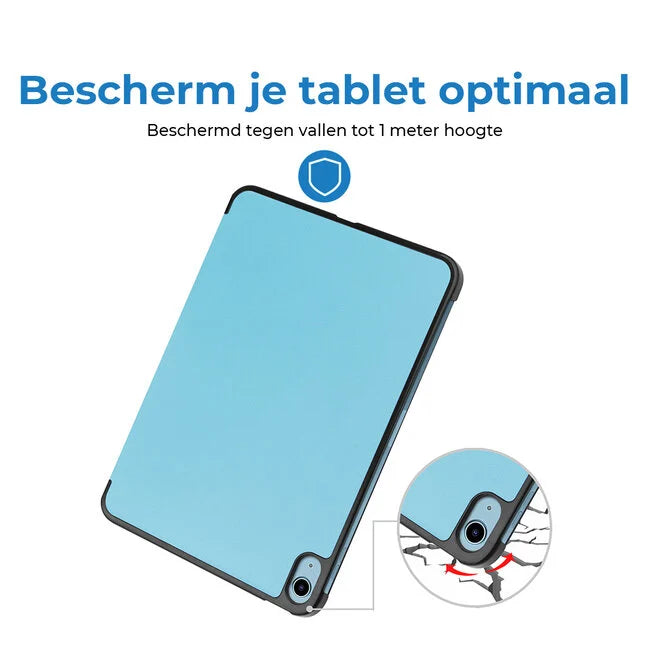 Tablet hoes geschikt voor de Apple iPad 10 10.9 (2022) - Licht Blauw