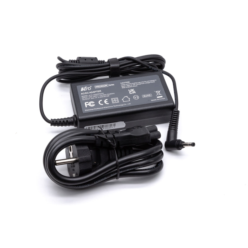 Premium Retail adapter voor Lenovo 20 Volt 3,25 Ampere 4,0mm * 1,7 mm