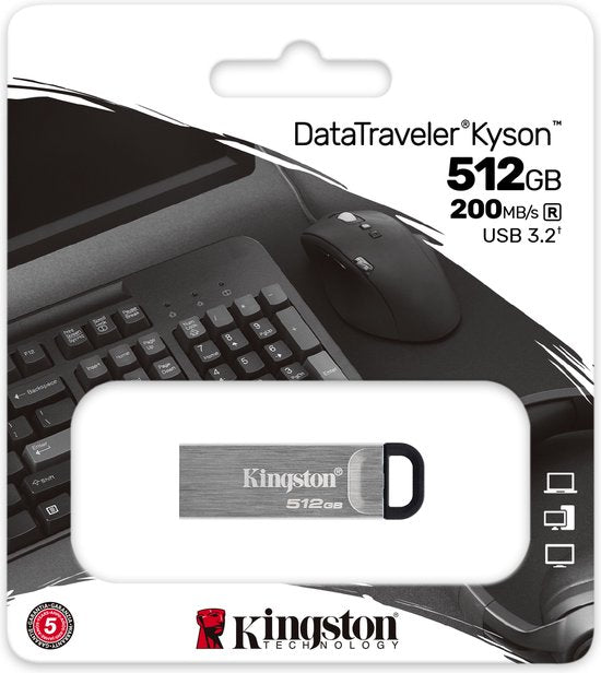 Kingston Technology DataTraveler 512GB Kyson usb-stick
