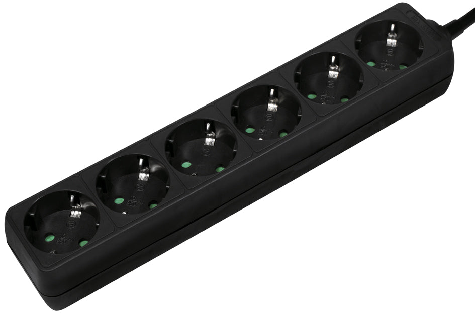 Logilink stekker omlijsting 6-voudig , wit