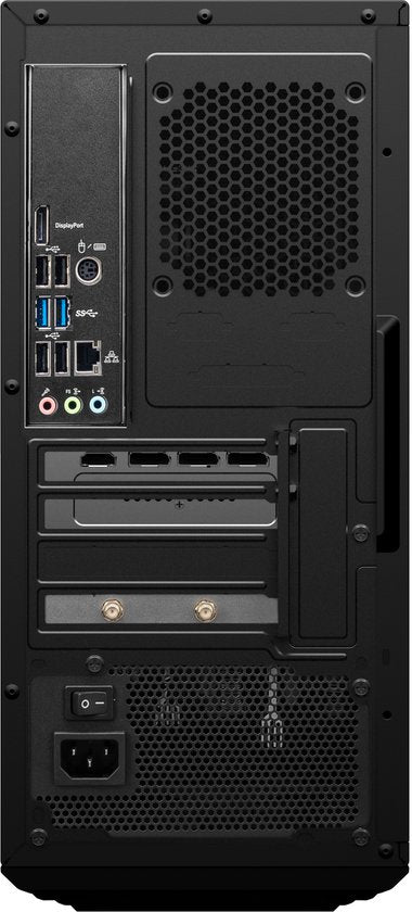 MSI GPC MAG Infinite S3 14NVL5-104EU, Intel® Core, i5-14400F, 16 GB DDR5-SDRAM, 1 TB SSD, NVIDIA GeForce RTX 5060, Windows 11 Home Desktop PC Zwart