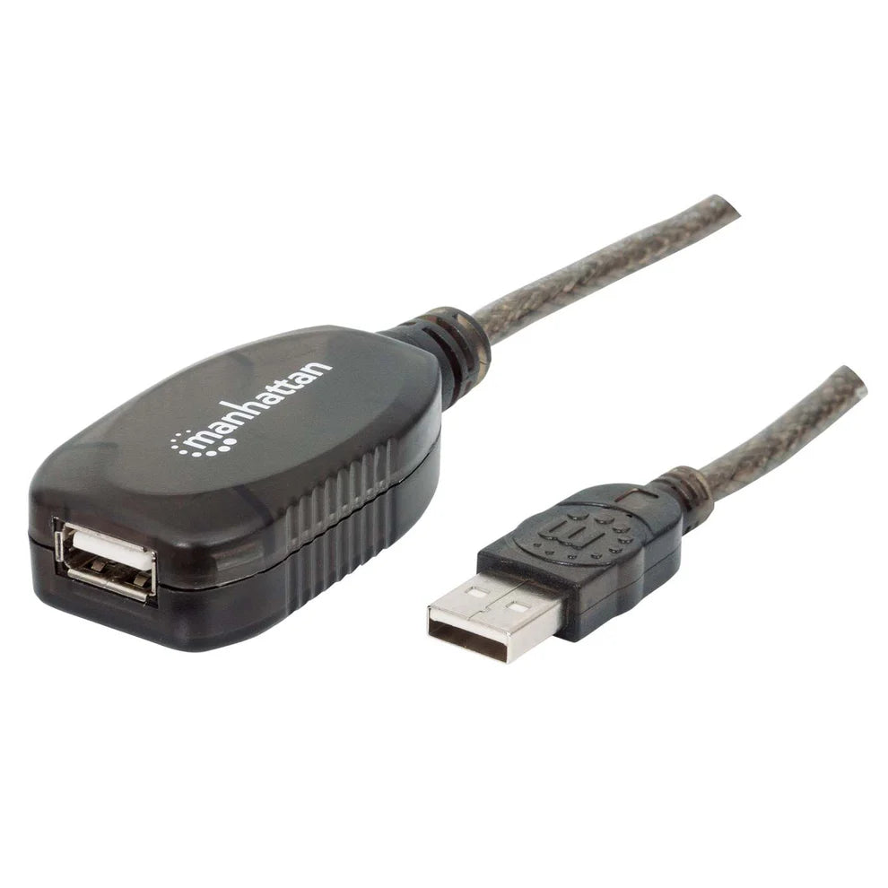 MANHATTAN USB-Repeater Kabel USB 2.0 A -> A St/Bu 10.00m