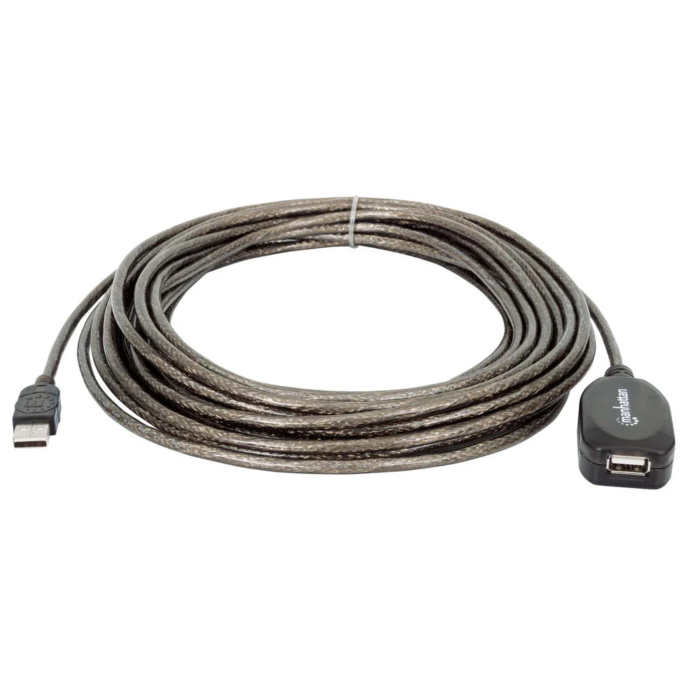 MANHATTAN USB-Repeater Kabel USB 2.0 A -> A St/Bu 10.00m