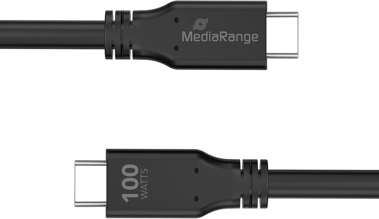 MediaRange Lade- & gegevenskabel USB-C E-Mark-Chip 10Gbit/s 3m