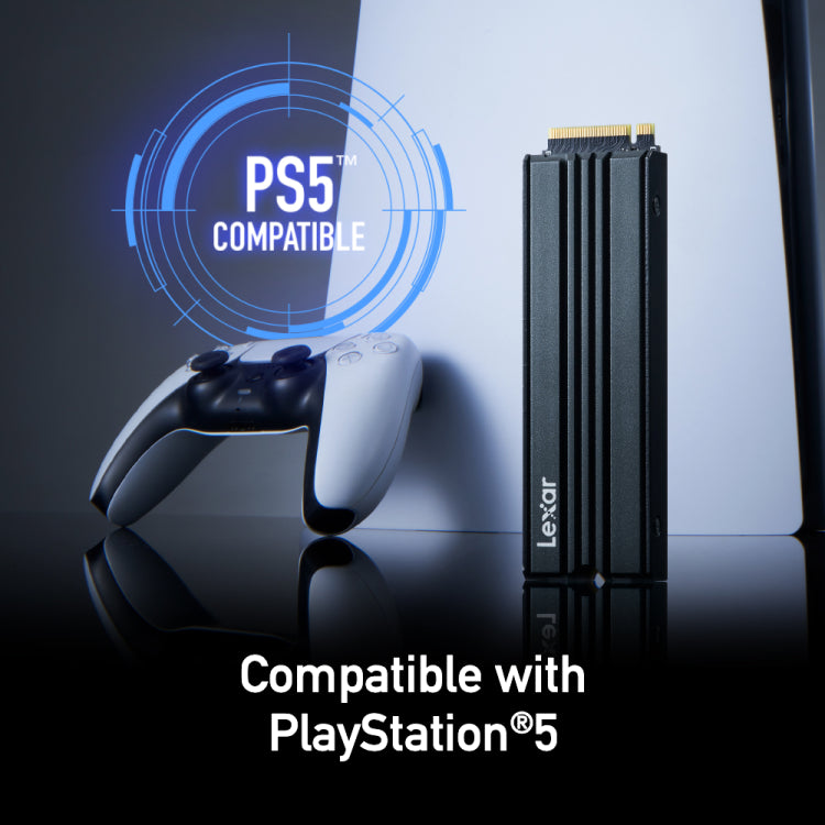 SSD Lexar 2TB NM790 with Heatsink M.2 2280 PCIe Gen 4×4 NVMe SSD