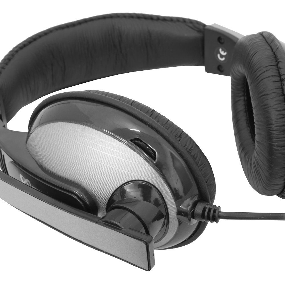 SBOX HS-302 , On-Ear Gaming Headset 3,5mm Connector , Zwart/Grijs