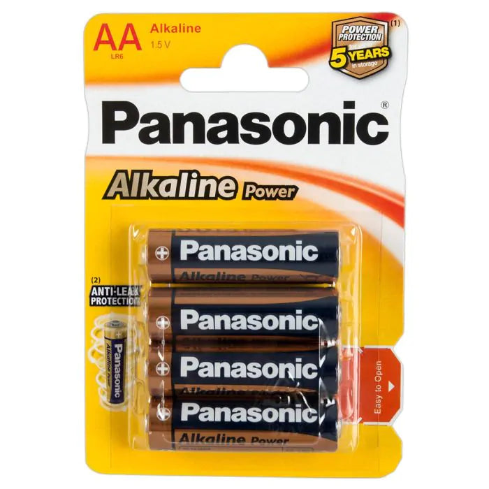 Panasonic batterij Alkaline Power -AAA Micro 4St