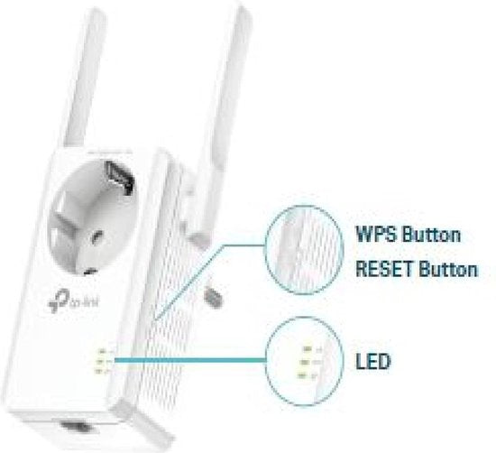 TP-Link WL-Repeater TL-WA860RE netwerkextender Netwerkrepeater