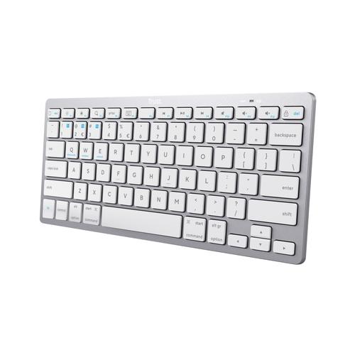 Trust 24651 toetsenbord Universeel Bluetooth QWERTY Amerikaans Engels Zilver