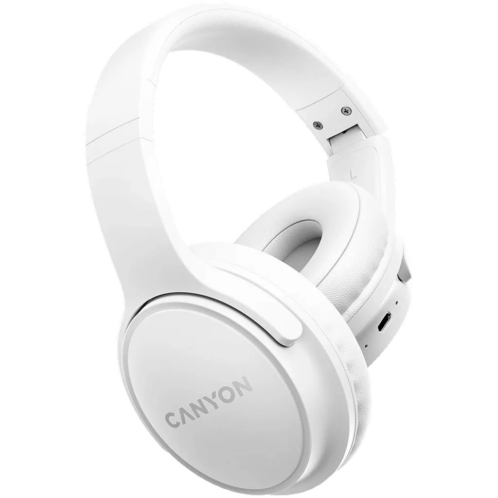 Canyon Bluetooth Headset OnRiff 4 On-Ear/BT5.3 white retail