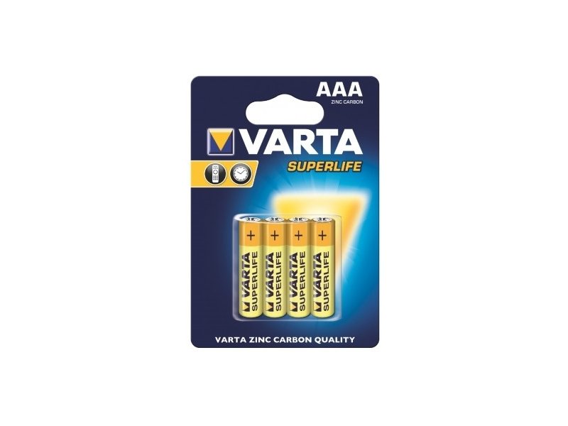 Varta batterij Super Heavy Duty AAA Blister 4