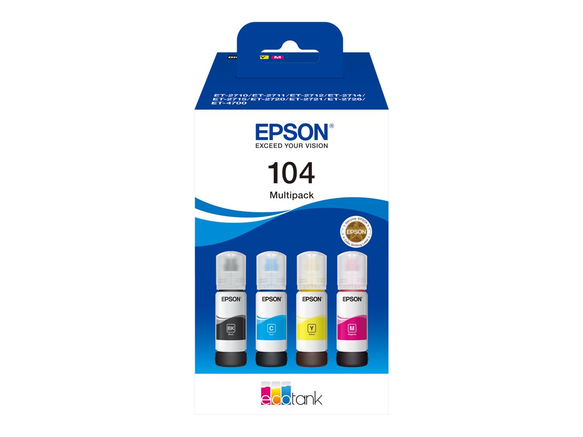 EPSON 104 EcoTank 4-colour Multipack
