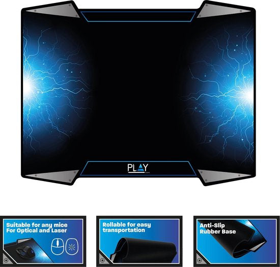 Ewent PL3340 Grote muismat geschikt voor elke gaming muis