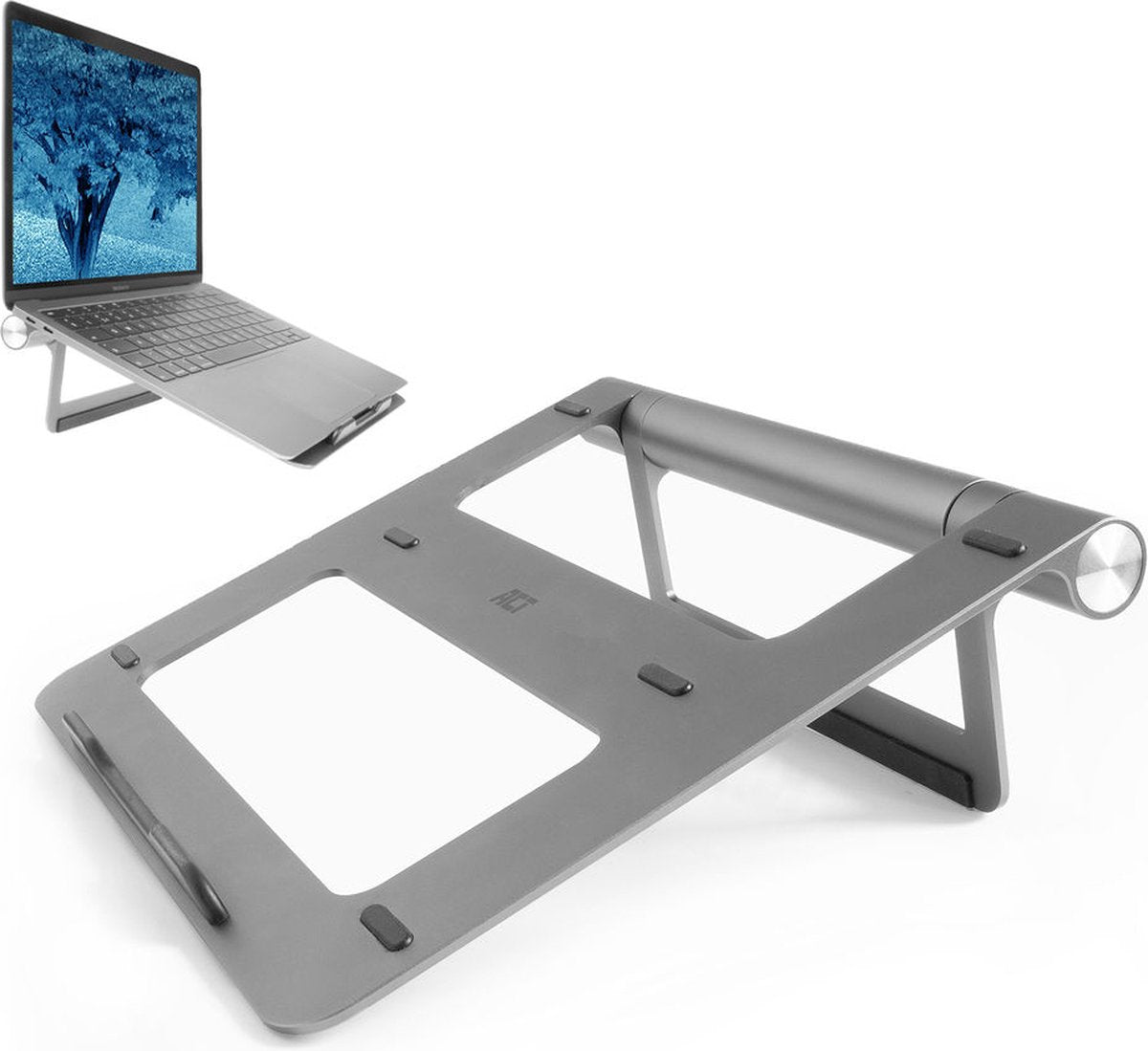 Act AC8125 laptopstandaard met docking