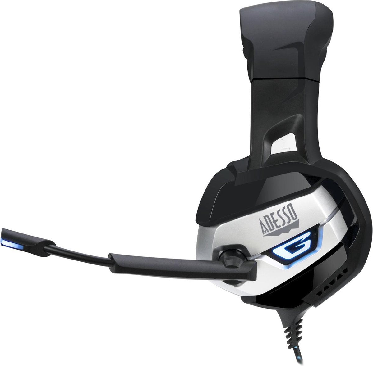 Adesso Xtream G2 Headset Bedraad Hoofdband Gamen USB Type-A Zwart