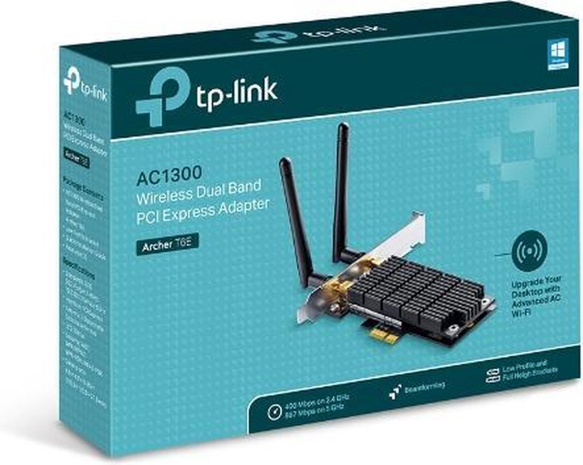 WL-PCI Express TP-Link Archer T6E (AC1300/Dual)