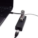 Ewent EW1141 USB-C Hub met 3xUSB-A en Gigabit netwerk poort ( AC6400 )