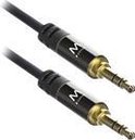 Act AC3610 Mini Jack Stereo Audio Aansluitkabel 3.5mm jack male naar 3.5mm jack male 1.5m ( AC3610 )