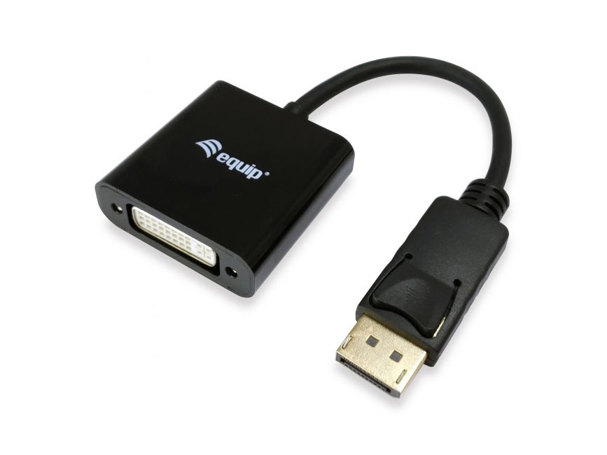 Equip Converter DisplayPort > DVI zwart