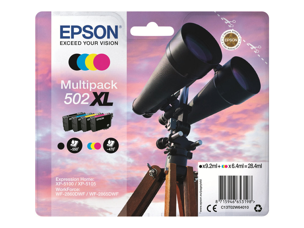 EPSON Multipack 4-colours 502XL Ink