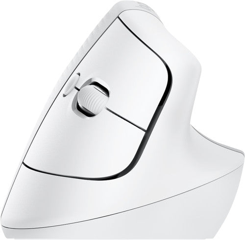 Logitech Lift Verticale Ergonomische Muis Wit