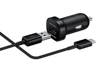 Samsung Adaptive Fast Charging USB 2.0 Autolader met USB type-c kabel
