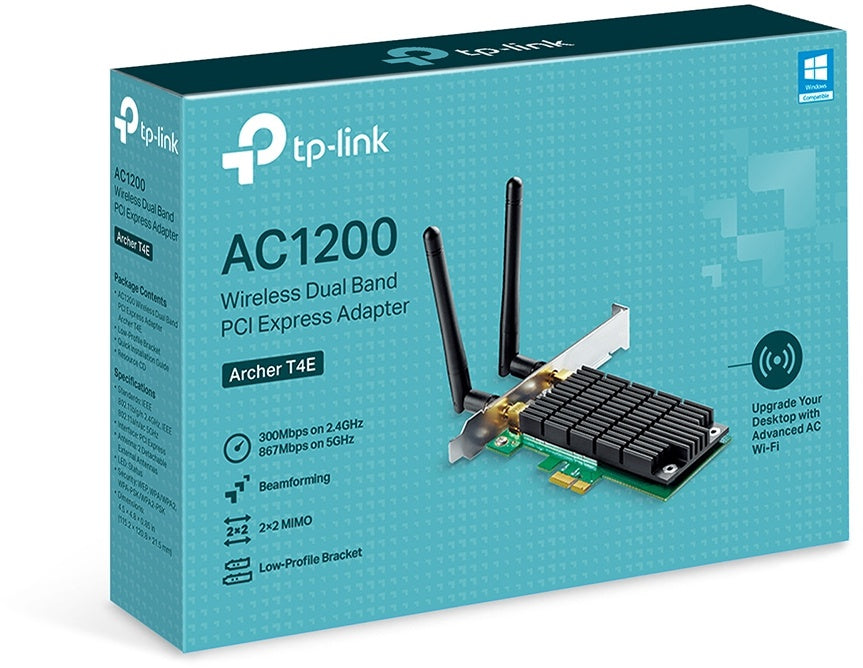 WL-PCI Express TP-Link Archer T4E (AC1200/Dual)