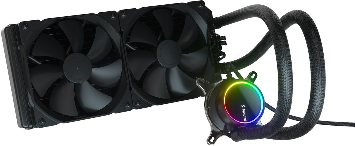 Fractal Design Celsius+ S28 Dynamic Processor Alles-in-één vloeistofkoeler Zwart