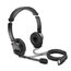 Kensington Headset Hi-Fi met microfoon, USB, 1.80m Kabel,zwart