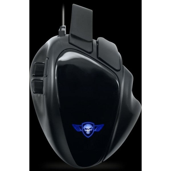 Spirit of Gamer Elite M70 programmeerbare RGB gaming muis - 4000 dpi- rapid fire functie