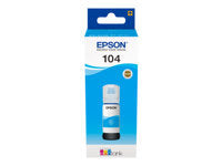 EPSON 104 EcoTank Cyan ink bottle